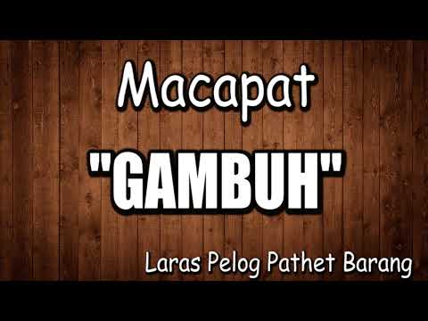 Tembang Macapat Gambuh - Sekar Gambuh Ping Catur | Lirik dan Arti/Terjemahan