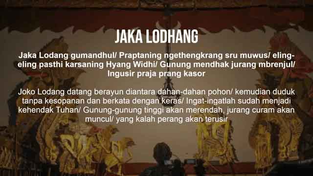 Serat Joko Lodhang