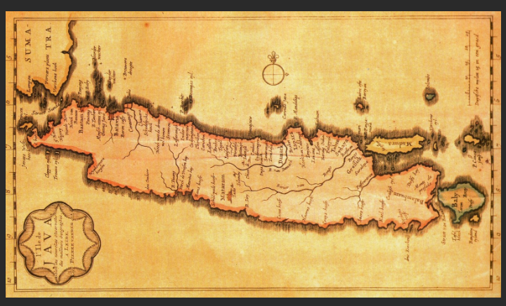 Peta Pulau Jawa Lengkap